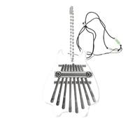 ibasenice Mini Thumb Piano Keys Kalimba Instrument Portable Small Musical Instrument for Beginners Practice African Hand Held Piano for Boys and Girls