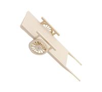 ibasenice Miniature Dollhouse Tipper Cart Farm Tool for Fairy Garden Accessories Handcrafted Mini Resin Barn Tools and Ancient Village Decor Simulation for Imaginative Role Play