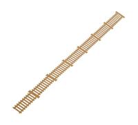 ibasenice Miniature Plastic Fence Model Brown Scale for Fairy Garden Dollhouse Decoration DIY Landscape Edging Border for Lawn Pathways and Architectural Dioramas