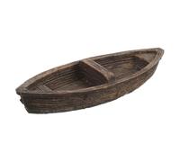 ibasenice Miniature Versatile Decorative Ornament Boat Sailboat Floating Resin Figurine Nautical Decoration with Compatibility for Garden Pond and Ocean Beach Scene Tabletop