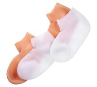 ibasenice Moisturizing Socks 2 Pairs Sebs Lightweight Elastic Foot Socks to Heal Chapped Skin and Protect Feet, Suitable for Long Time Wearing and Outdoor Travel