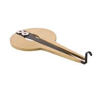 ibasenice Mongolian Jaw Harp Ethnic Musical Instrument Metal Circular Shape with Authentic Pure Sound for Teaching and Personal Collections, Suitable for Beginners and Professional Random Color