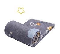 ibasenice Monthly Milestone Blanket Photo Prop Newborn Comfortable Swaddle Blanket Flannel