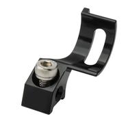 ibasenice Mountain Bike Brake Lever Shifter Connector Adapter Seat Black | Aluminum Alloy, Anodized Finish, Wear Resistant Build, Simple Installation and Disassembly, Compatible with Popular Models