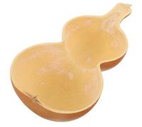ibasenice Multi-Functional Bath Ladle Made from Natural Gourd Easy Cleaning and Portable Design, Elegant Half Gourd Shape for Public Bathrooms and Outdoor Activities, Beige Bathroom Sauna