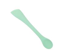 ibasenice Multifunction Silicone Scraper Spoon for Making Desserts and Biscuits, Dual-Head Kitchen Utensil with Easy to Clean Design, Green Silicone Cooking Accessory for Family and Friends