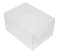 ibasenice Multifunctional Ticket Box Lottery Container Sturdy Square Pp Material Firm Design Ensure Justice and Equity Reusable Game Box for Annual Meeting Activities