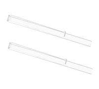 ibasenice Music Clips with Simple Design and Fine Texture Easy to Carry Acrylic Sheet Music Holder Clip and Fixing Pages