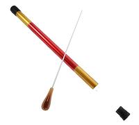 ibasenice Music Conductor Baton with Storage Cylinder for Concert and Orchestra Use, Metal and Plastic Construction, Enhanced Visual Effect and Ceremonial Feeling, for Students