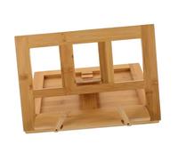 ibasenice Music Holder Table Top Musical Stand Recipe Book Holder Stand Portable for Desk