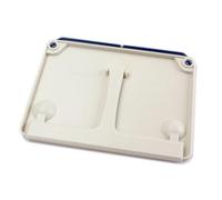 ibasenice Music Stand and Reading Frame for Books Tablets and Documents Portable Desktop Holder for Home Office and Music Practice White