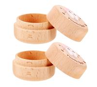 ibasenice My First Tooth Box Wooden Keepsake, 2pcs Tiny Wooden Box Set for Boys and Girls, Safe Storage Solution for Baby Teeth, Portable Modern Simple Design