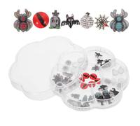 ibasenice Nail Art Decorations Halloween for Party Featuring Classical Halloween Elements and Stable Material for Easy DIY Manicure 1 Box Resin Charms with Unique Design and Daily Wear