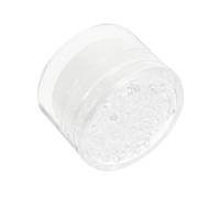 ibasenice Nail Art Stamper Manicure Transfer Printing Accessory with Lids Silicone White for Quick Pattern Creation Suitable for Professional Salon and Home DIY Use
