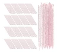 ibasenice Nail Rhinestone Picker Pens Suitable for 100pcs Dual End Manicure Tools Lightweight Ps Material Dotting Pen for Nail Art Designs and Embellishing Professionals and Beginners