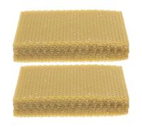 ibasenice Natural Beeswax Honeycomb Foundation Sheets Streamlines Beehive Management 30pcs with Effortless Installation for Beehive Frames for Beekeeping and Candle Making Supplies