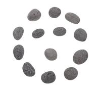 ibasenice Natural Lava Rocks for Gas Fire Pit Reusable Volcanic Stones Bag for Fireplace Outdoor Landscaping Patio Heater Decoration Heat Retaining Fire Pit Rocks
