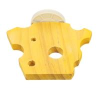 ibasenice Natural Wood Bird Perch Stand Durable Parrot Perch for Healthy Claw Maintenance and Exercise for Parakeets Cockatiels and Other Birds Sturdy Wooden Birdcage Accessory