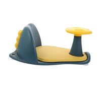 ibasenice New Born Bath Seat, Children Bath Seat with High Backrest, Strong Load-Bearing Pp, Spacious Open-Side Design for Baby Bathing