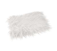 ibasenice Newborn Photography Mat Fur Quilt for DIY Photo Props for Shower Decorations and Play Mat Use