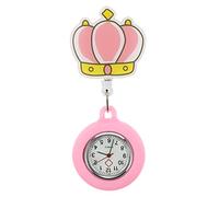 ibasenice Nurse Essential Clip Pocket Watch Luminous Nurse Watch Movement Portable Stylish