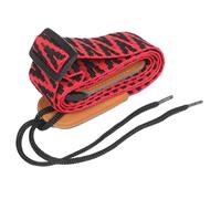 ibasenice Nylon Weaving Ukulele Strap for Kids and Adults, Adjustable Music Instrument Shoulder Strap Vintage Style, Suitable for Acoustic and Electric Ukuleles, Red