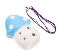ibasenice Ocarina Mushroom Musical Instruments Music Instrument Instruments for Instrument Instruments Sky-blue Ceramics Random Color