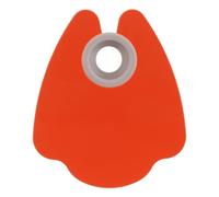 ibasenice Orange Plastic Nail Art Light Blocking Plate for Curing Lights Eye Protection Portable and Replaceable Accessory for Nail Art Industry and Salon Use