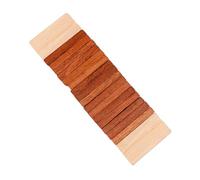 ibasenice Orff Wooden Percussion Toy Snake-shaped Gui Instrument Red Wood Musical Instrument Kindergarten Recreational Percussion Plaything
