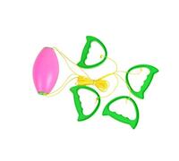 ibasenice Outdoor Activity Jumbo Pull Ball Eco Friendly Plastic Fitness Game for Random Color Family Interactive Play to Boost Coordination and Health Random Color