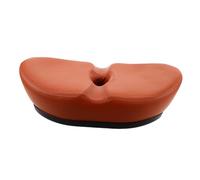 ibasenice Oversized Noseless Bike Seat Cushion Wide Padded Bicycle Saddle for Men Women Ergonomic Pressure Relief Design Fits Mountain Road Electric Bikes Compatibility