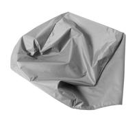 ibasenice Oxford Fabric Boat Seat Cover Heavy Duty Helm Chair Protector with Snug Fit for Outdoor Captain Chairs and Fishing Folding Seats Grey