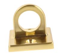 ibasenice Pad Eye Plate and U Hooks Heavy Duty Zinc Alloy Rope Barriers, Quick Release Mechanism Finely Finished Surface for Wall Mount for Crowd Control at Theaters and Exhibitions