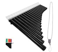 ibasenice Panpipes C-key Pan Flute Instrument for Practice Multifunctional Educational Pan Flute Made of Abs Resin for School Musical Instrument Use