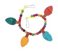 ibasenice Parakeet Training Chew Bird Cage Accessory Interactive Shredding Swing for Behavioral Development and Emotional Bonding Easy to Mount for Active Play and Exploration