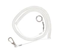 ibasenice Parrot Adjustable Harness and Bird Training Leash Lightweight 6m Flight Rope Size 15 Foot Ring Outdoor Bird Fly Training Supplies for