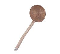 ibasenice Parrot Coconut Shell Nest Stand Natural Bird Bowl for Sleeping Eating Durable Material for Parrots Birds Enhances Playtime Comfort