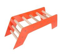 ibasenice Parrot Ladder Climbing for Birds Durable Bridge Stand Easy to Install for Parakeets Hamsters and Pets Fun Animal Play Accessory
