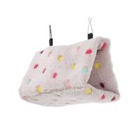 ibasenice Parrot Warm Nest Cozy Bird Hammock Bed for Parrot Sleeping Made of Soft Material for Winter Nesting and Pet Comfort