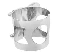ibasenice Pcs Metal Sax Ligature Saxophone Mouthpiece Ligature Smooth Surface for Saxophone