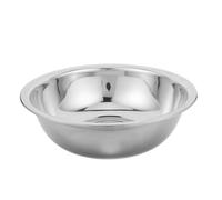 ibasenice Pedicure Spa Foot Soaking Tub Stainless Steel 36Cm Wash Basin Stable Edge for Bathroom Foot Care and Laundry Tasks