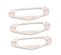 ibasenice Perfect Fit for Style Guitars Gb405a Pickup Frame Single Coil Mounting Ring Set