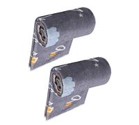 ibasenice Personalised Milestone Blanket with Names Photo Blanket for Newborn 2pcs 120x100cm