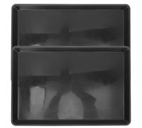 ibasenice Pet Cage Tray Replacement Base with Plastic 2pcs for Thickened Structure and Leakproof Seamless Edge, Easy Cleaning Plastic Bottom Pan Dog Crate Suitable for Small Animal Cages