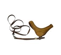 ibasenice Pet Harness Dog Pulling Rope Breathable Frosted Velvet People Shaped Outdoor Trips for Dogs and Puppies