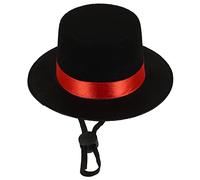 ibasenice Pet Small Formal Tops Hat, Adorable Puppy and Cat Illusionist Hat Prop, Medium Size Party Accessory for Dogs and Cats