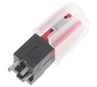 ibasenice Phonograph Replacement Stylus Aluminum Needle for Turntable Professional Sound Quality