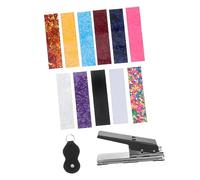 ibasenice Pick Making Kit Guitar Pick Punch Plectrum Puncher DIY Machine Plectrum Cutter for Creating Custom Guitar Random Color