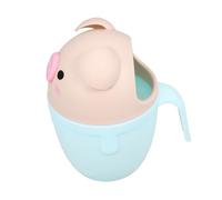 ibasenice Pig Shaped Bath Rinser Cup for Boys and Girls Cute Cartoon Design for Hair Rinsing Bath Water Scoop Fun Bathing Accessory for Boys and Girls
