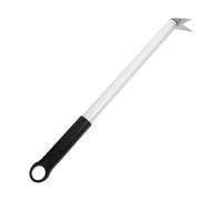 ibasenice Pizza Turner Fork Versatile Kitchen Tool for Flipping Pizzas and Baked Goods Lightweight and Portable for Outdoor Use Silver Handle